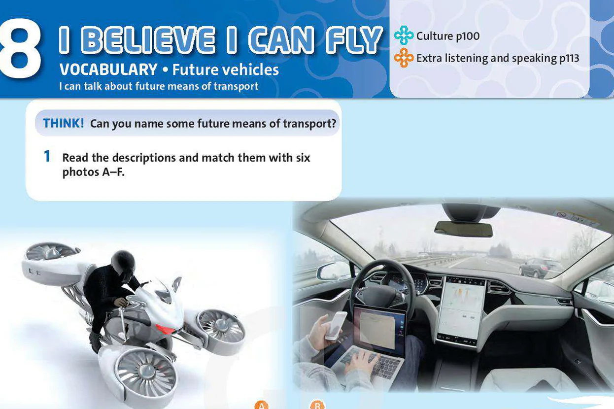 Unit 8: I Believe I Can Fly