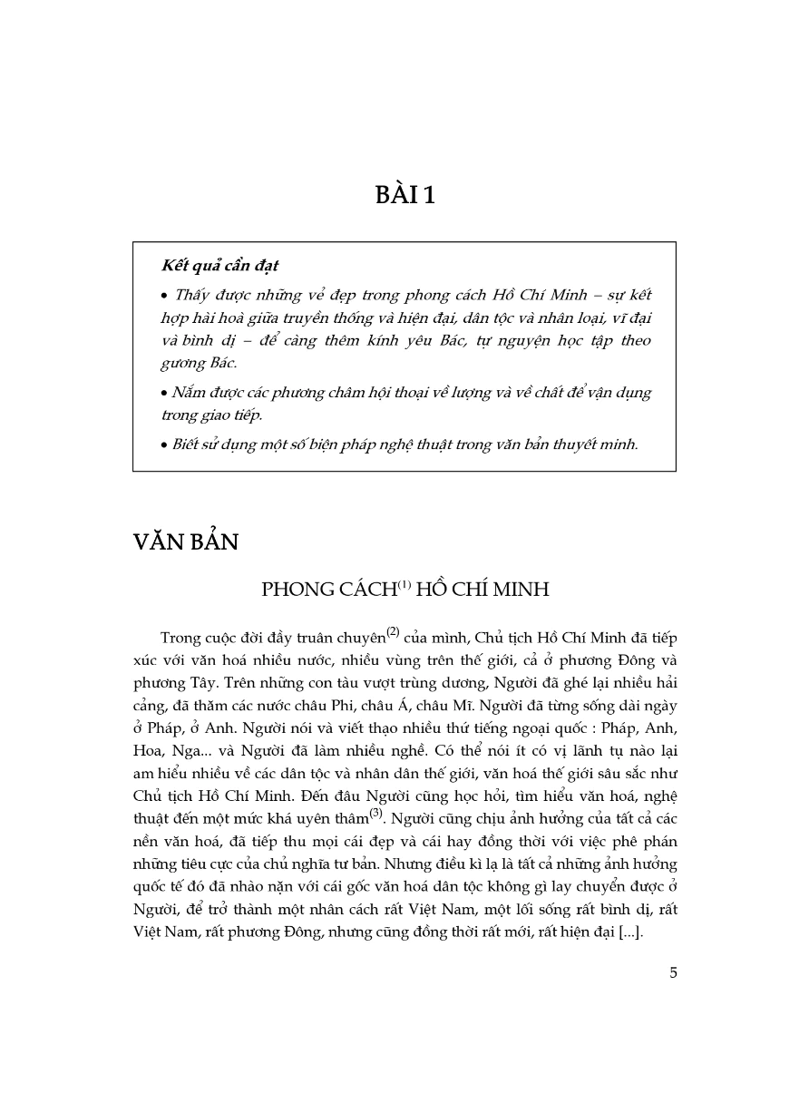 Bài 1