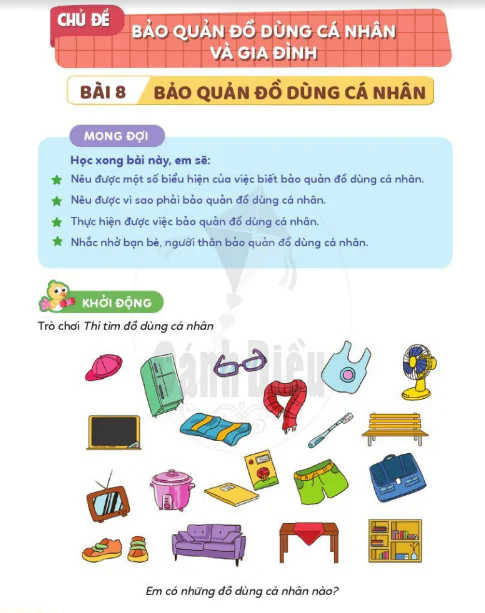 Bảo quản đồ dùng cá nhân và gia đình