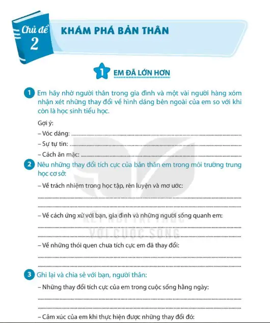Chủ Đề 2: Khám Phá Bản Thân