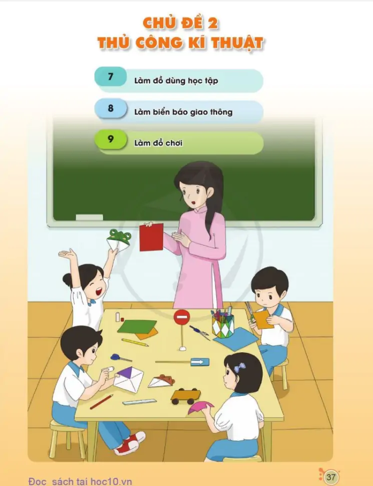 Chủ Đề 2: Thủ Công Kĩ Thuật 