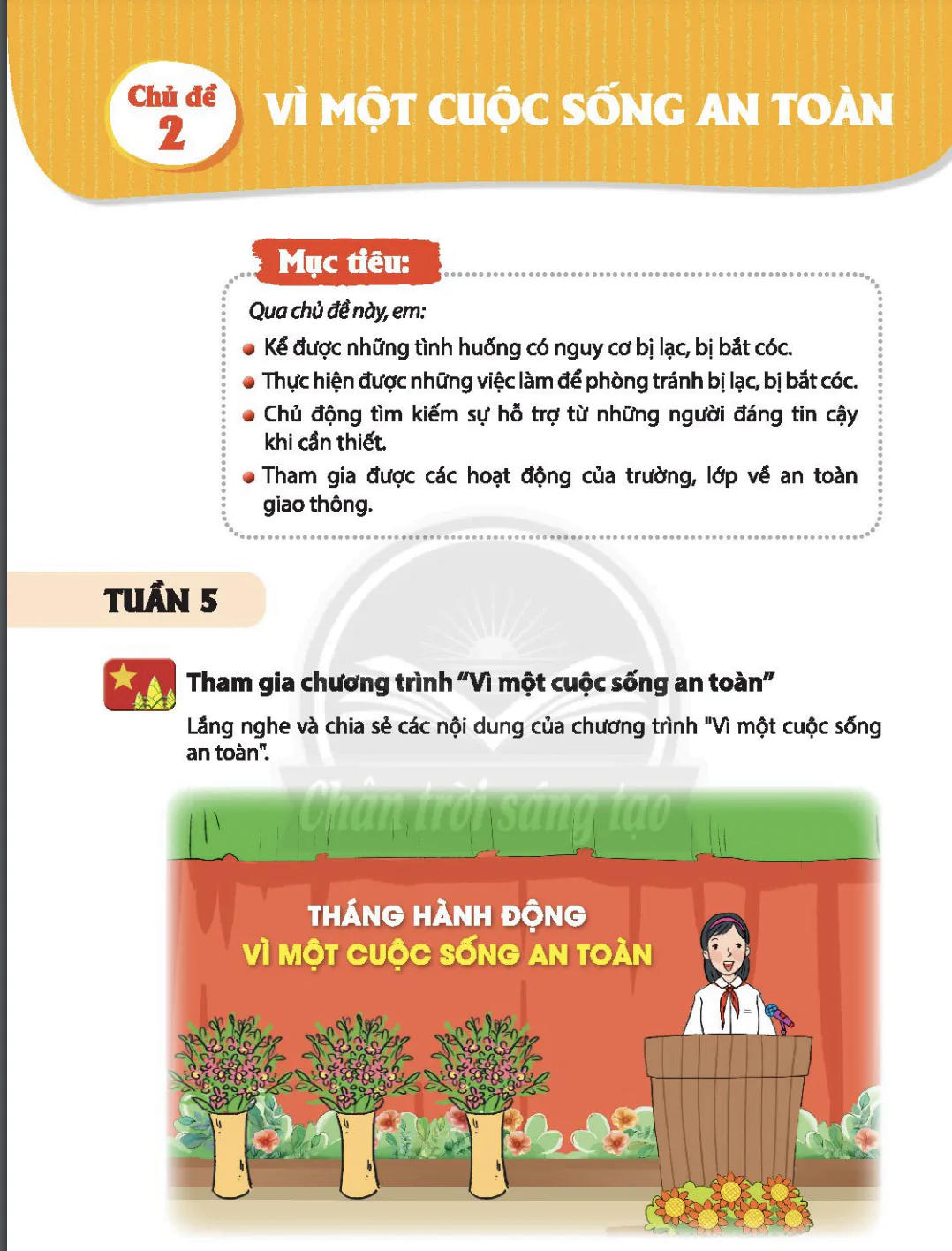 Chủ đề 2: Vì một cuộc sống an toàn