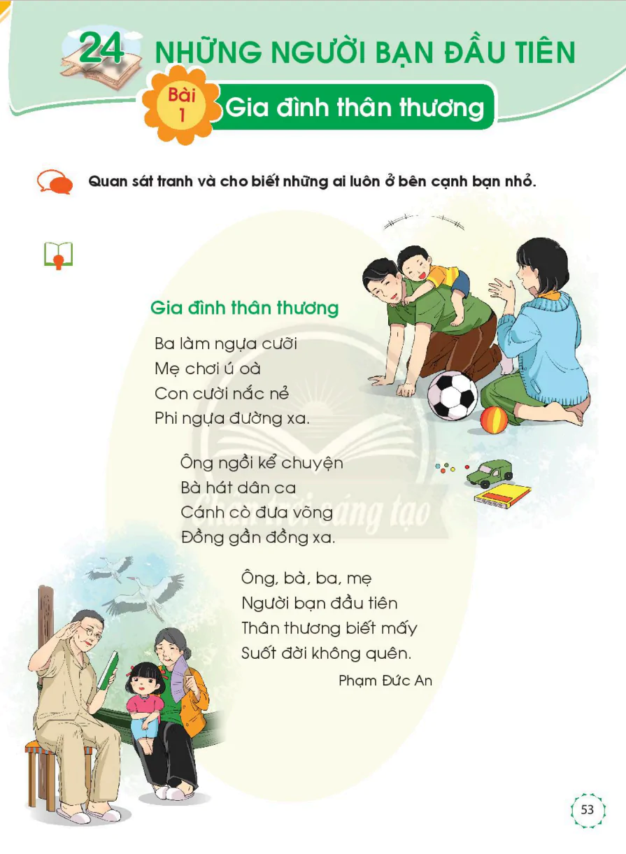 Chủ Đề 24: Những Người Bạn Đầu Tiên