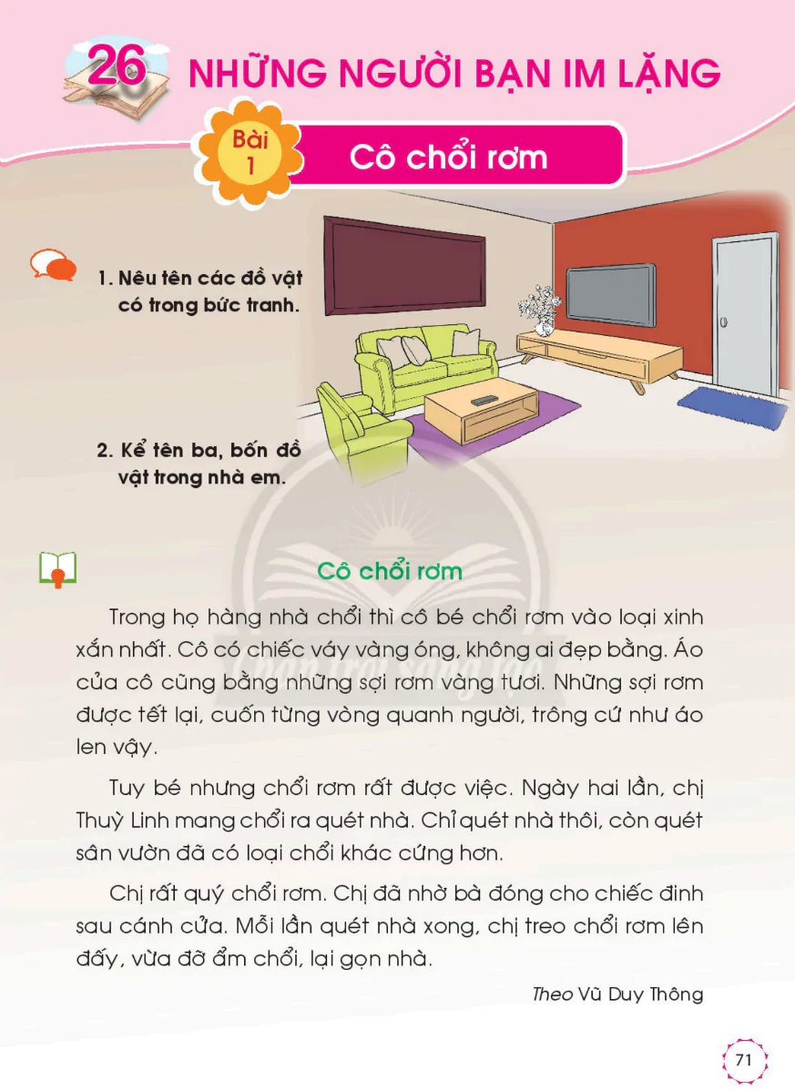 Chủ Đề 26: Những Người Bạn Im Lặng