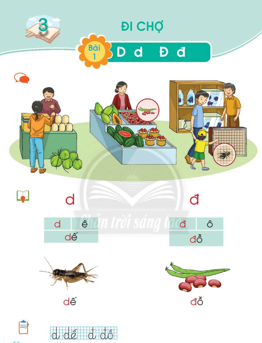 Chủ Đề 3: Đi Chợ
