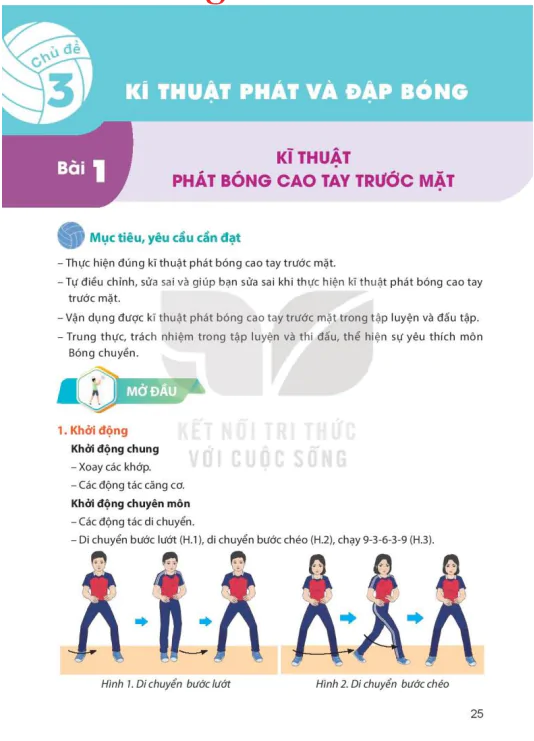 Chủ đề 3: KĨ THUẬT PHÁT VÀ ĐẬP BÓNG