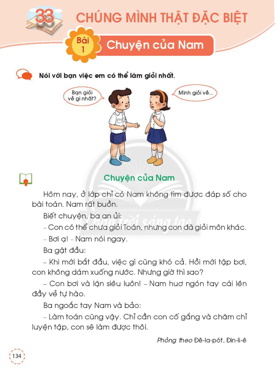 Chủ Đề 33: Chúng Mình Thật Đặc Biệt