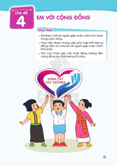 Chủ đề 4: Em với cộng đồng
