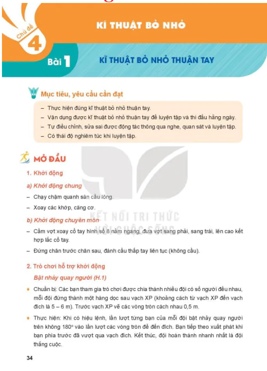 Chủ đề 4: Kĩ thuật bỏ nhỏ