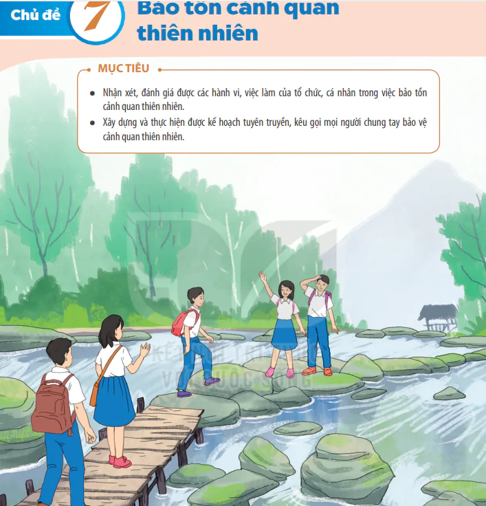 Chủ đề 7: Bảo tốn cảnh quan thiên nhiên