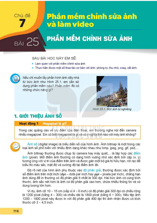 Chủ đề 7: Phần mềm chỉnh sửa ảnh và làm video