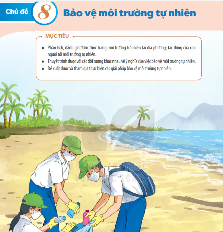Chủ đề 8: Bảo vệ môi trường tự nhiên