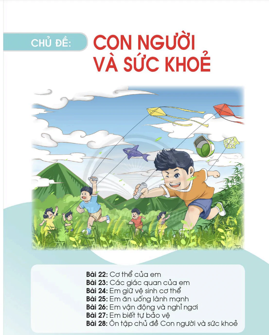 Chủ đề: Con người và sức khoẻ