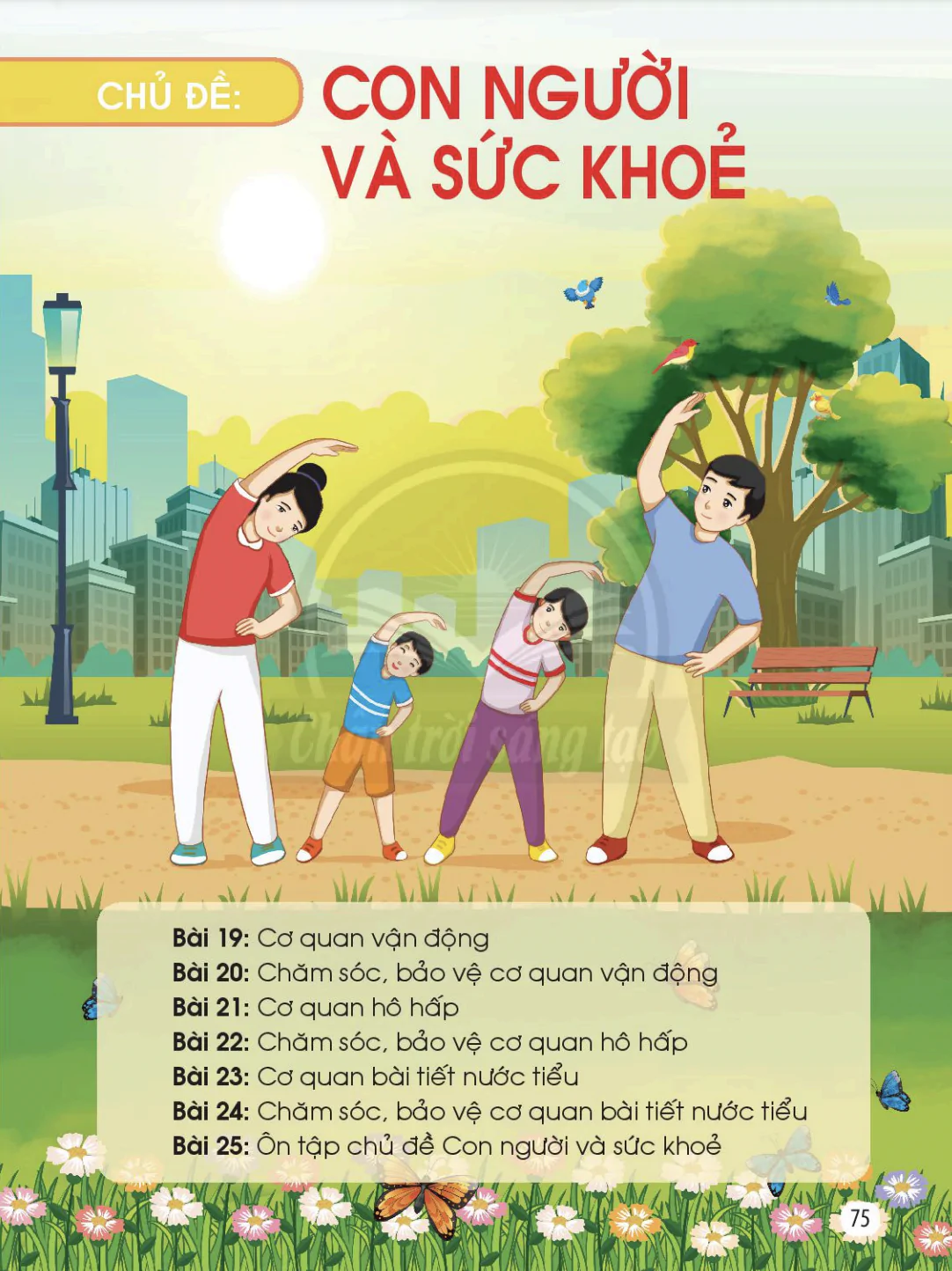 Chủ đề: Con người và sức khoẻ