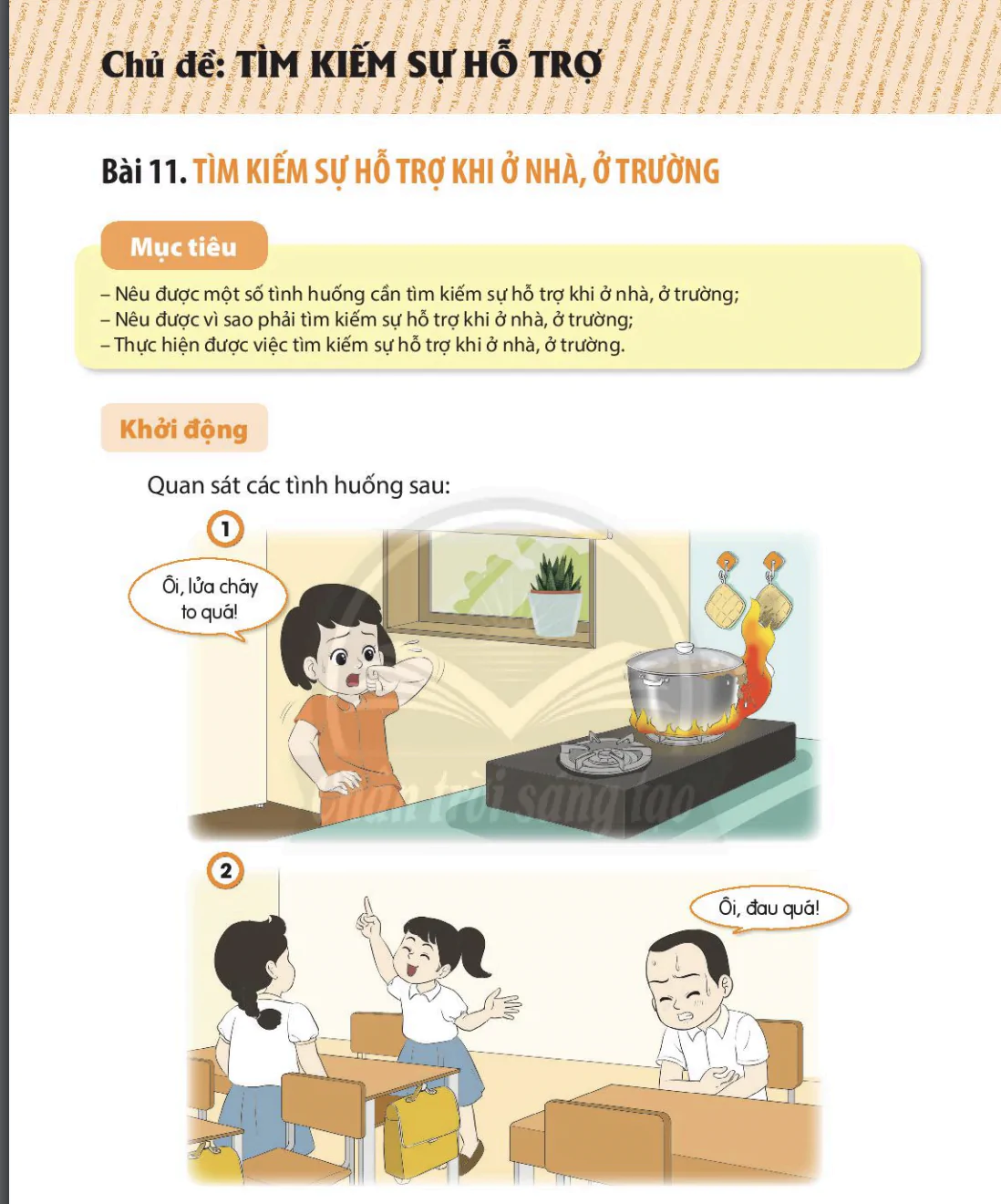 Chủ đề: Tìm kiếm sự hỗ trợ