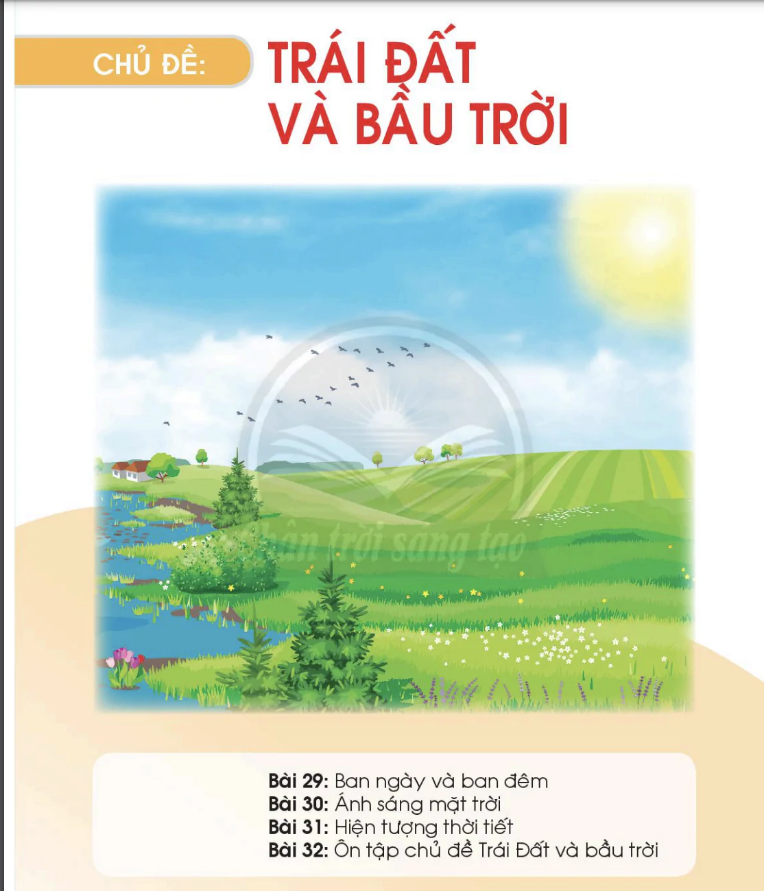 Chủ đề: Trái đất và bầu trời