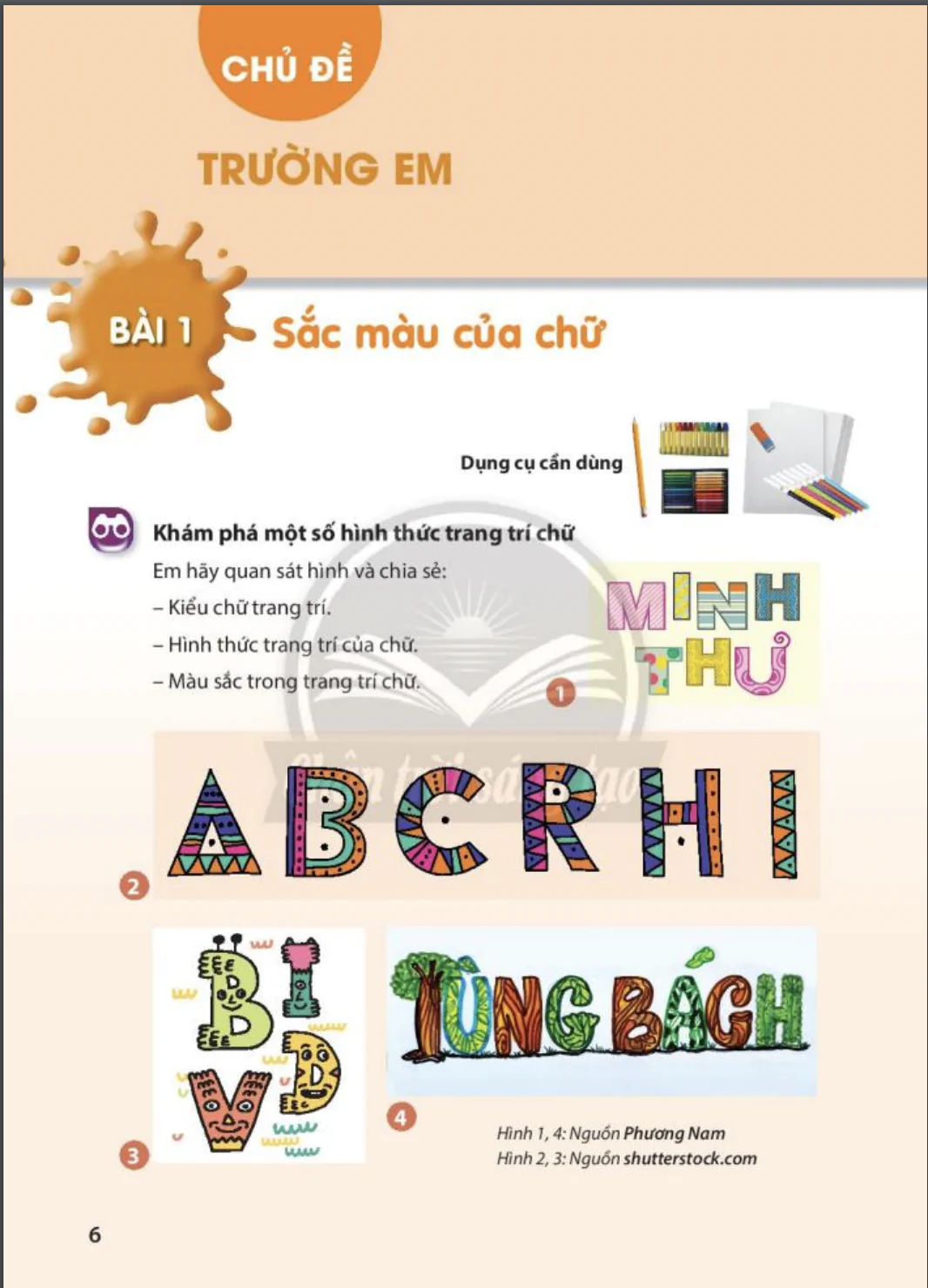 Chủ đề: Trường em