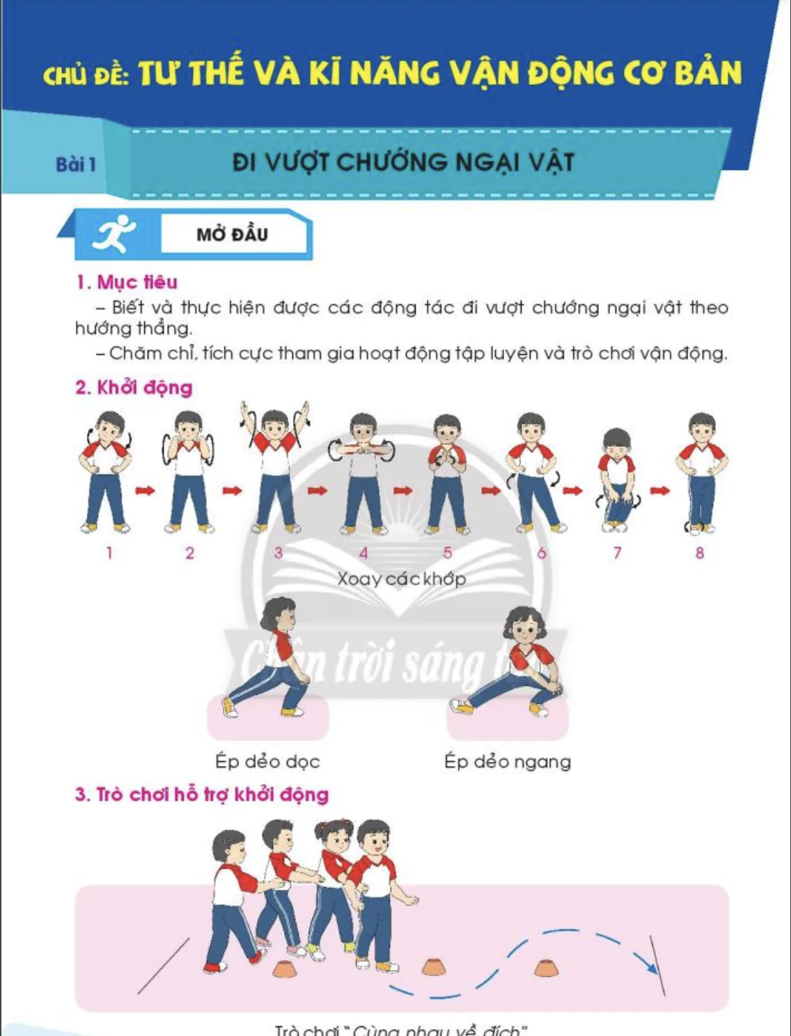 Chủ đề: Tư thế và kỹ năng vận động cơ bản