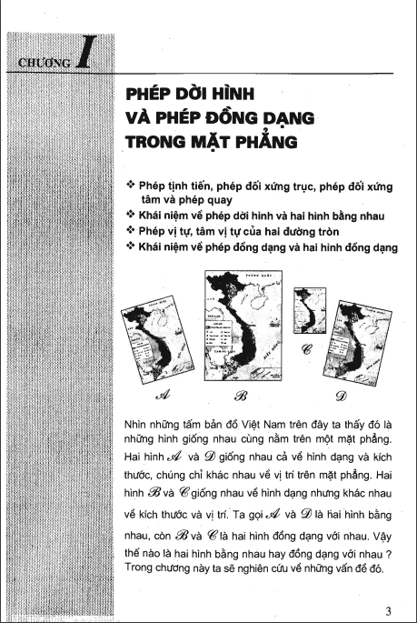  Chương 1: Phép dời hình và phép đồng dạng trong mặt phẳng