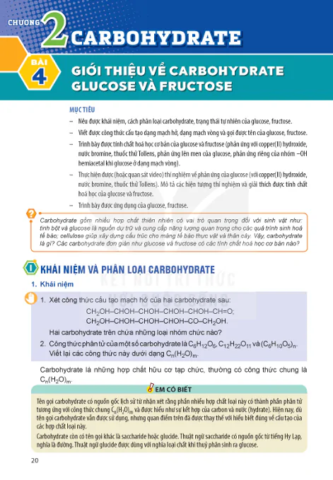 CHƯƠNG 2: CARBOHYDRATE