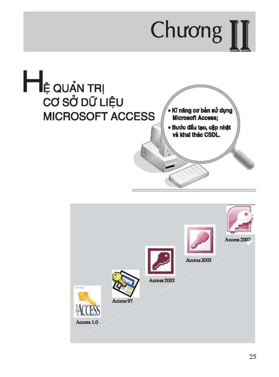 Chương II: Hệ Quản Trị Cơ Sở Dữ Liệu Microsoft Access