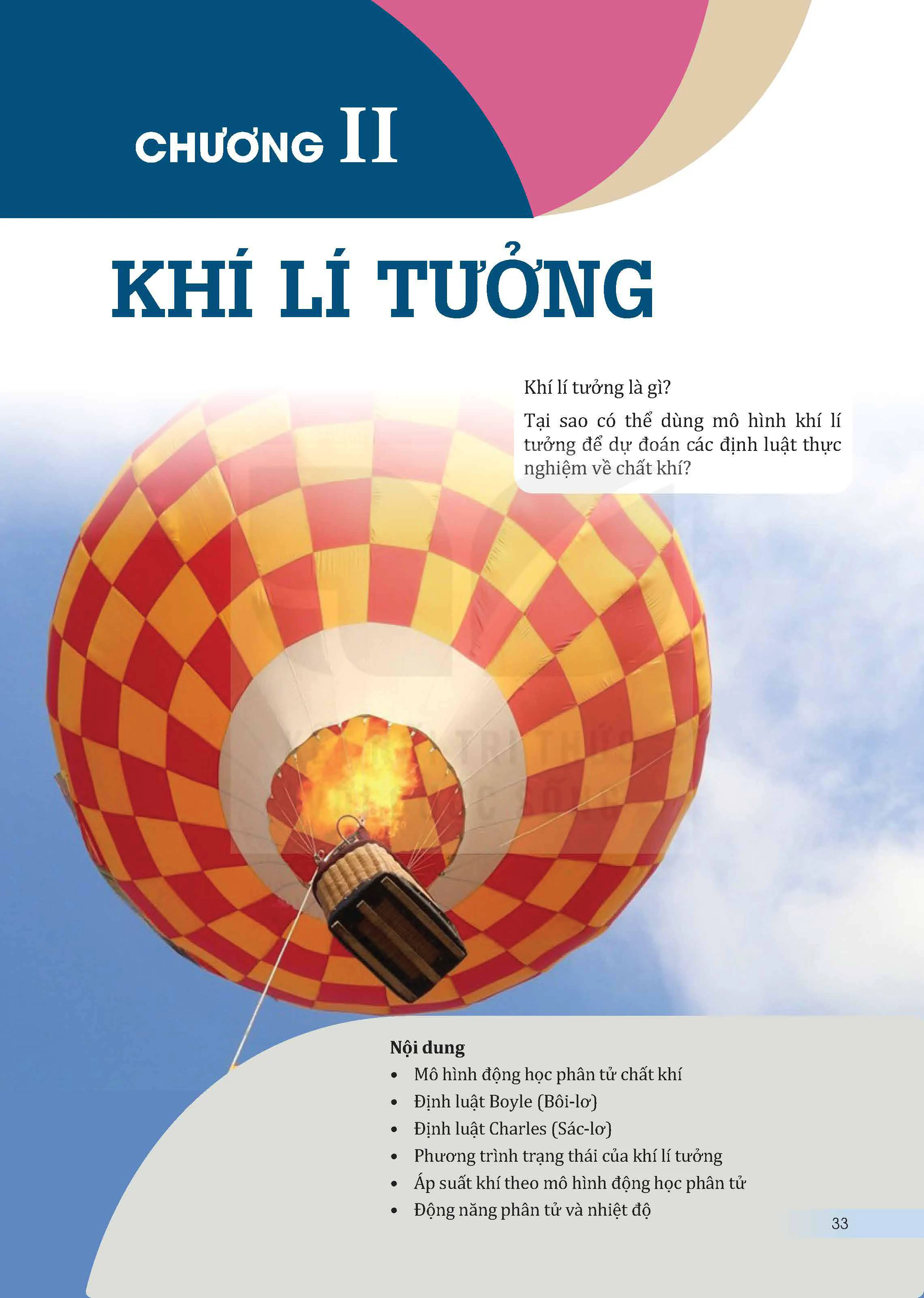 Chương II: KHÍ LÍ TƯỞNG