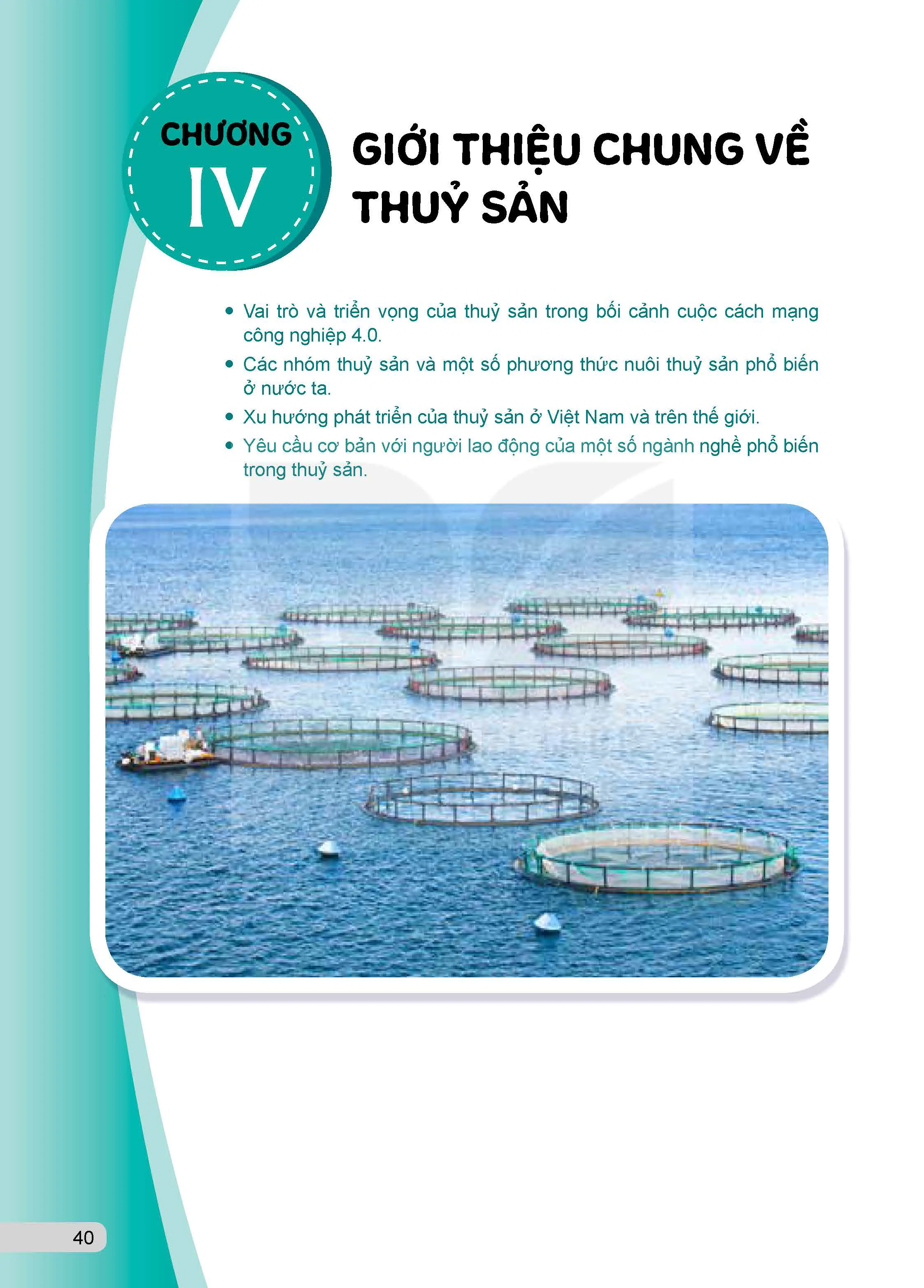 Chương IV. Giới thiệu chung về thủy sản