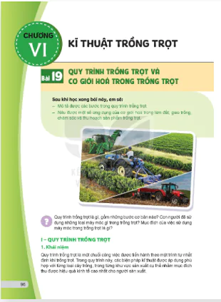 Chương VI: Kĩ thuật trồng trọt
