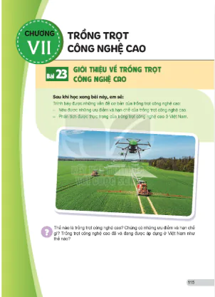 Chương VII: Trồng trọt công nghệ cao