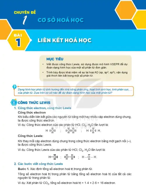 Chuyên Đề 1: Cơ Sở Hóa Học