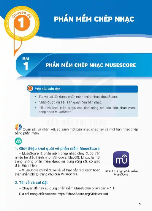 Chuyên Đề 1: Phần Mềm Chép Nhạc