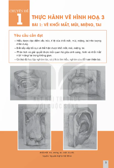 Chuyên Đề 1: Thực Hành Vẽ Hình Họa 3