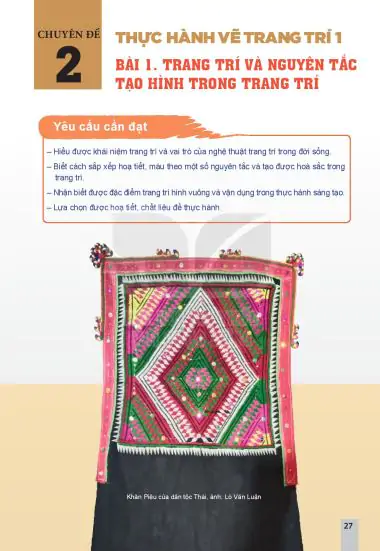Chuyên Đề 2: Thực Hành Vẽ Trang Trí 1