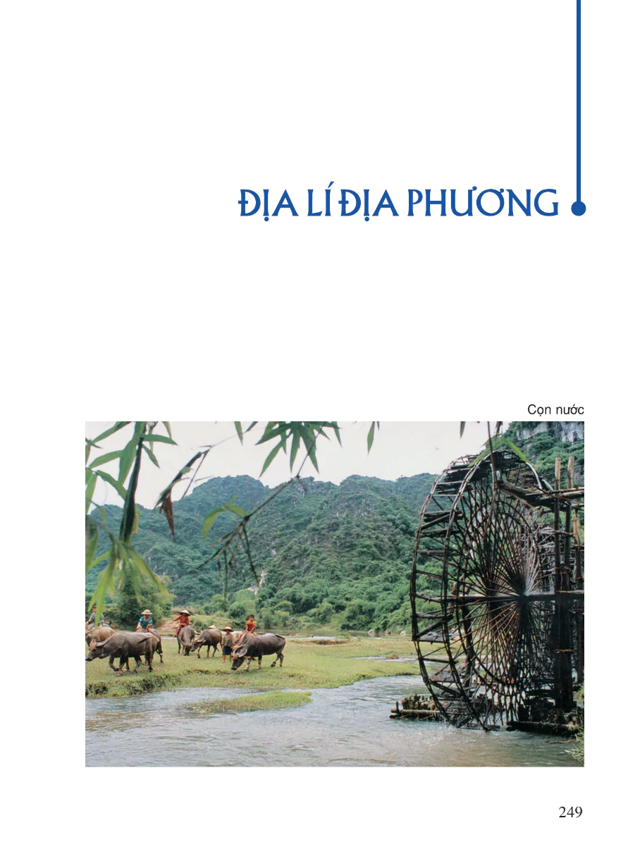 Địa Lý Địa Phương - Địa lý Nâng cao