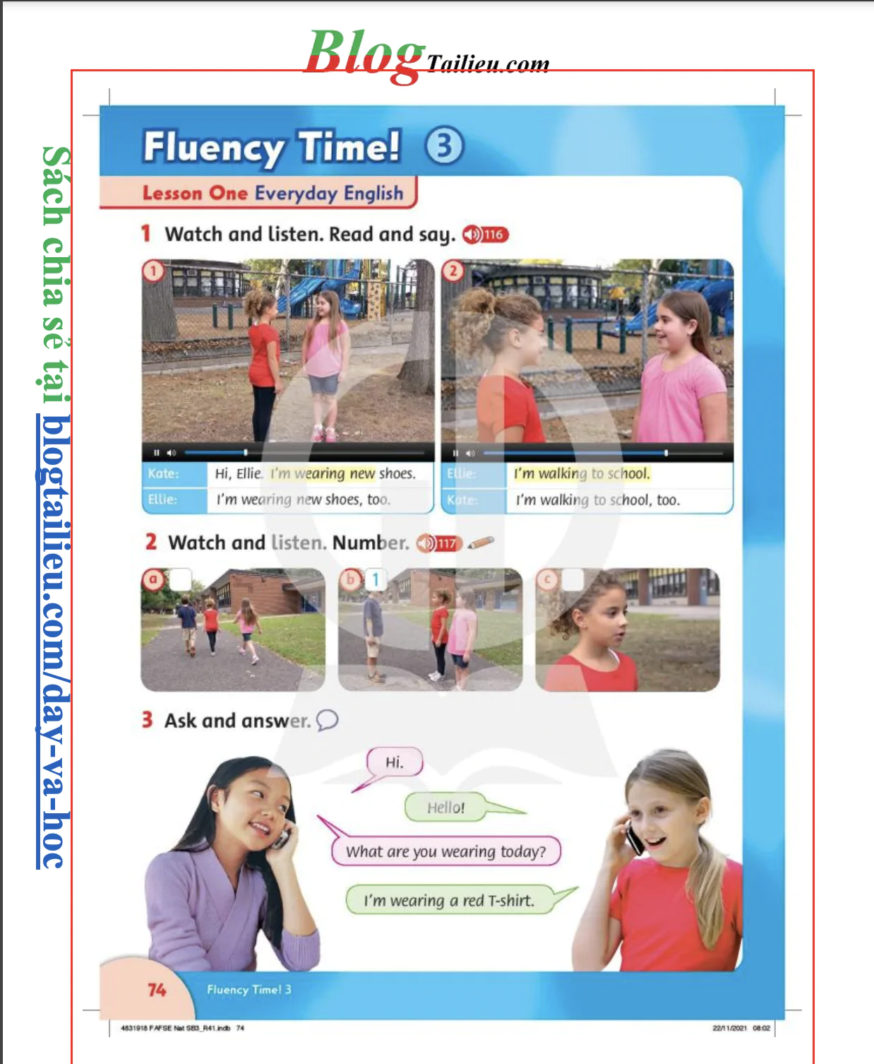 Fluency Time 3