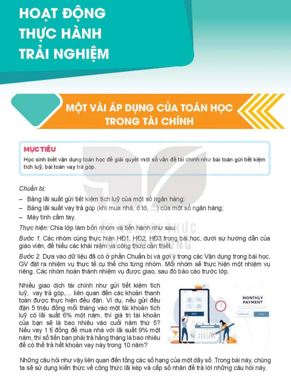 Hoạt Động Thực Hành Trải Nghiệm