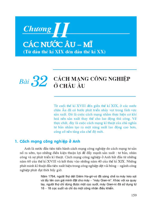 Phần 3 - Chương 2: Các nước Âu Mĩ
