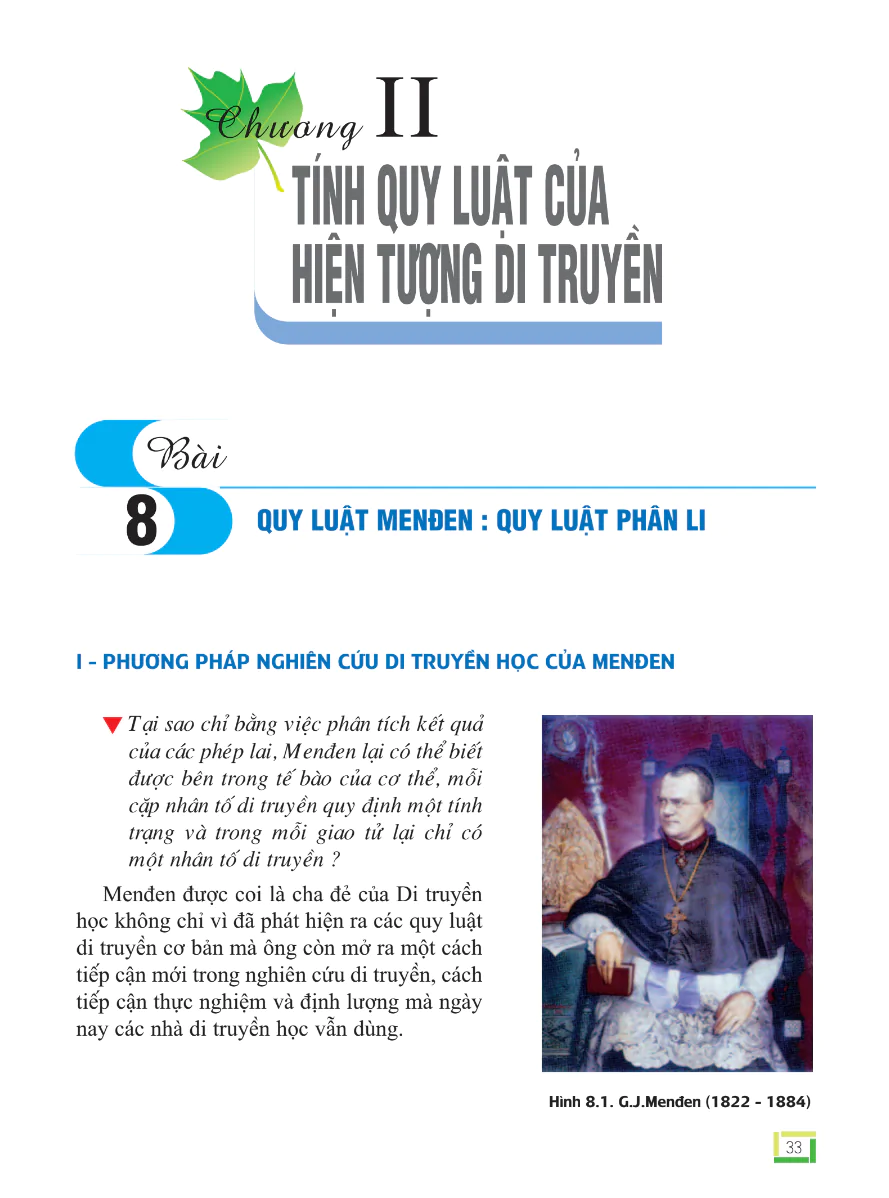 Phần 5 - Chương II: Tính Quy Luật Của Hiện Tượng Di Truyền