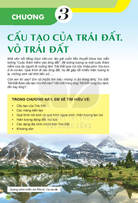 Phần Địa Lí - Chương 3: CẤU TẠO CỦA TRÁI ĐẤT. VỎ TRÁI ĐẤT