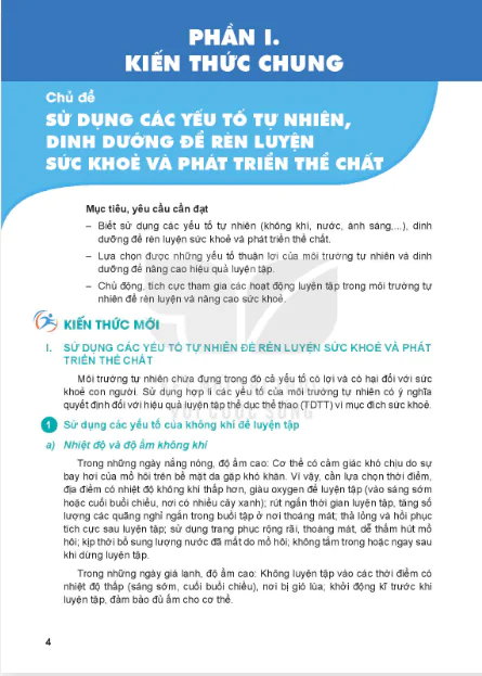 Phần I. Kiến thức chung