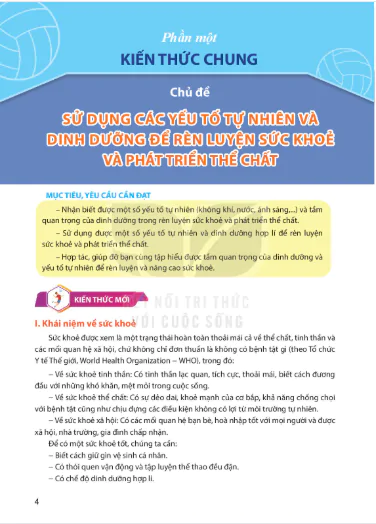 Phần một: Kiến thức chung