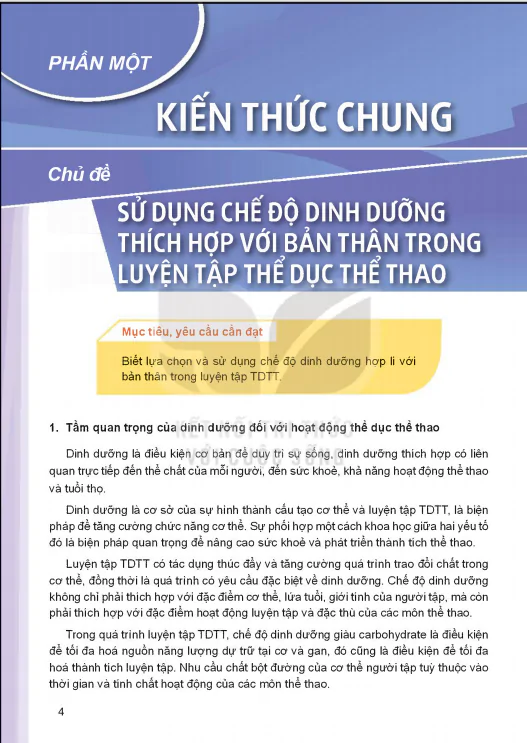 PHẦN MỘT. KIẾN THỨC CHUNG