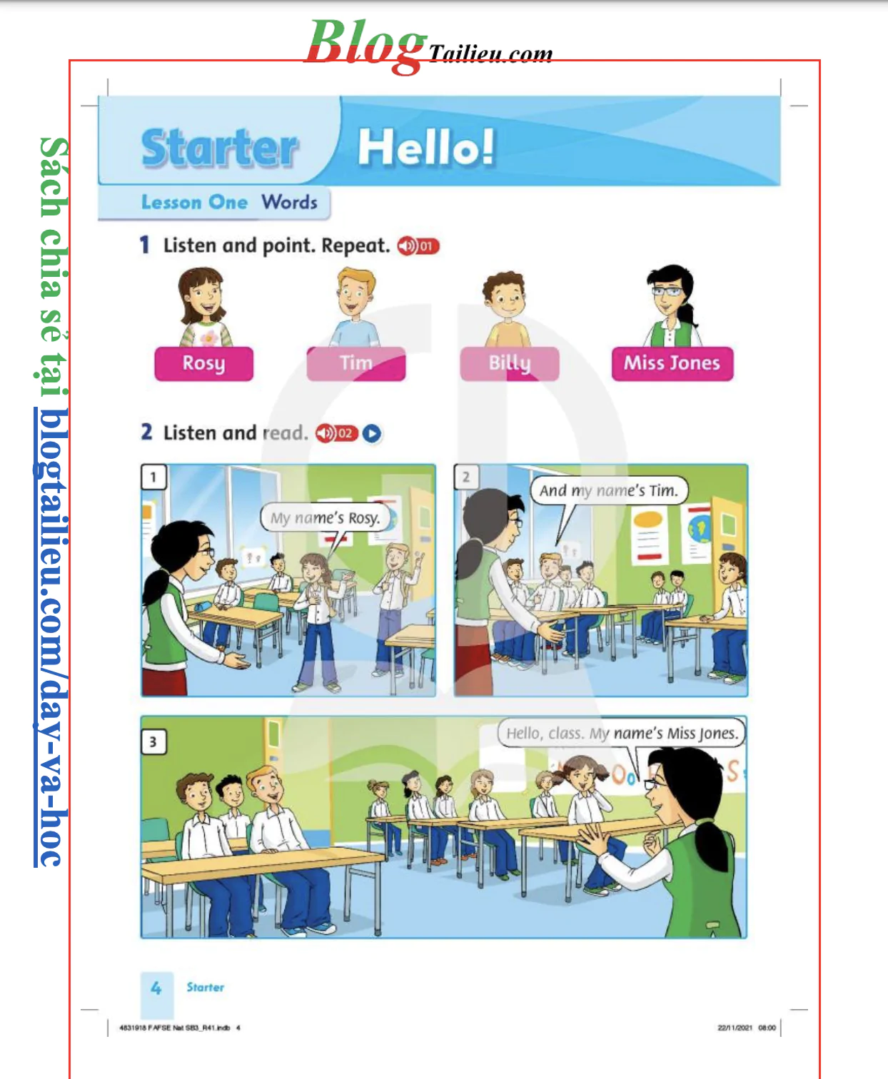 Starter: Hello!