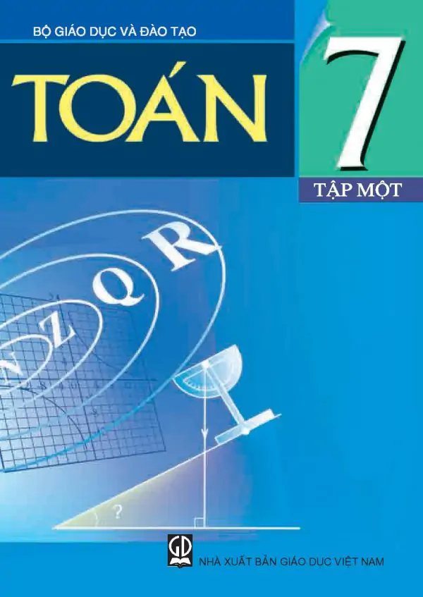 Toán 7 - Tập 1