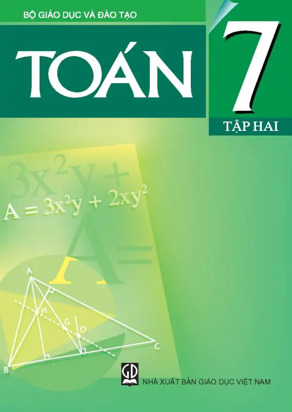 Toán 7 - Tập 2