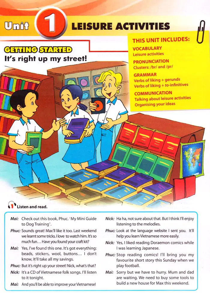 Unit 1. LEISURE ACTIVITIES