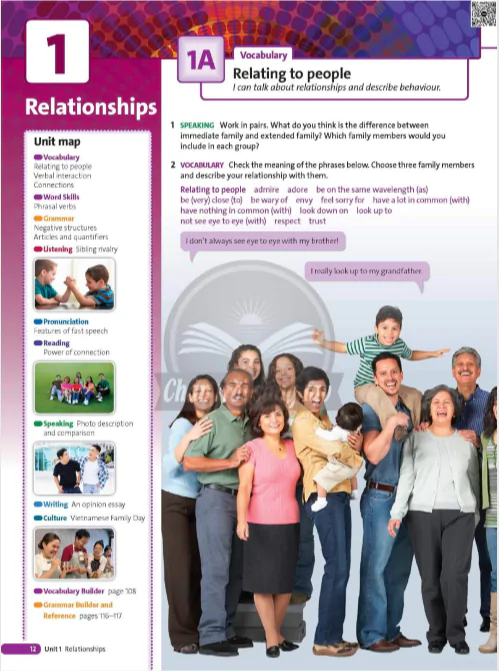Unit 1: Relationships