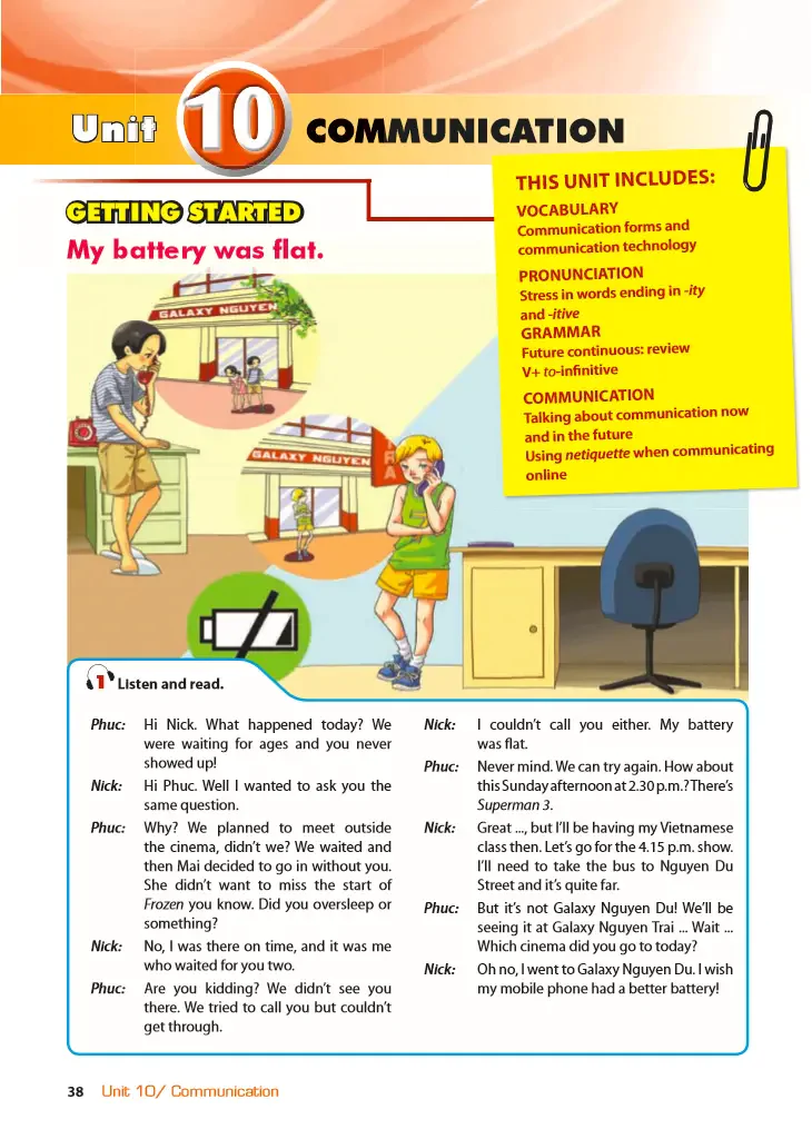 Unit 10. COMMUNICATION