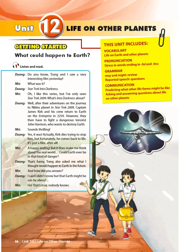 Unit 12. LIFE ON OTHER PLANETS