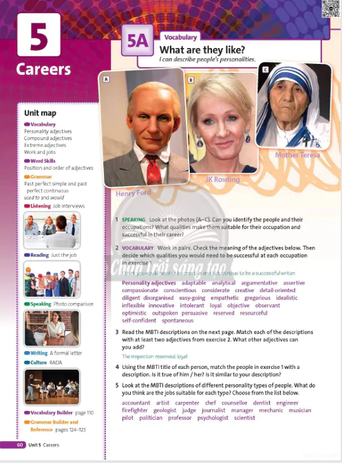 Unit 5: Careers